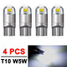 2-20 PCS T10 W5W LED Bulbs 12V Super Bright 3030 2SMD 7000K White Car Interior Dome Map Door Courtesy Dash License Plate Lights - IFINDALL