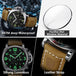 POEDAGAR Sports Military Watch For Men Waterproof Luminous Leather Man Watch Quartz High Quality Men's Sports Watches Male Reloj - IFINDALL