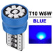 2/4/10/20 PCS CANBUS T10 W5W LED Bulb 12V 2016-9SMD 6500K Bright White Yellow Red Blue Car Interior Dome Door Maps Trunk Lights - IFINDALL