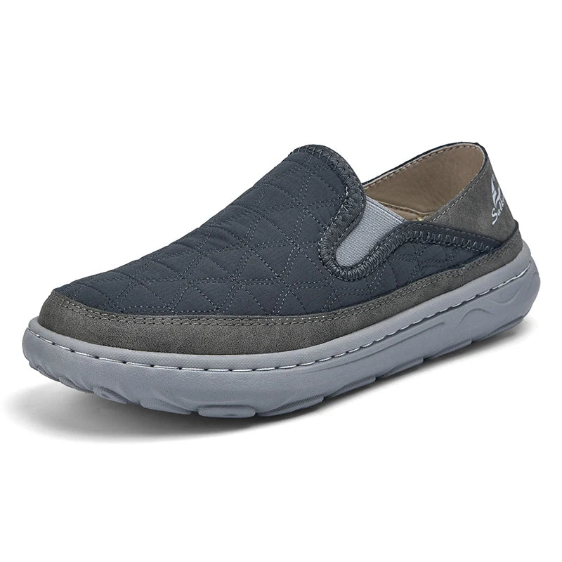 New Spring Breathable Sneakers Men Casual Shoes Lightweight Slip On Loafers Men Outdoor Shoes Walking Elastic Pantshoes Flats - IFINDALL
