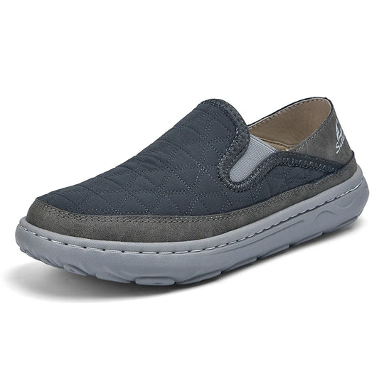 New Spring Breathable Sneakers Men Casual Shoes Lightweight Slip On Loafers Men Outdoor Shoes Walking Elastic Pantshoes Flats - IFINDALL