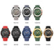NAVIFORCE NF7112 Original Quartz Watch for Men Simple Silicone Strap 5Bar Waterproof Luminous Watches - IFINDALL