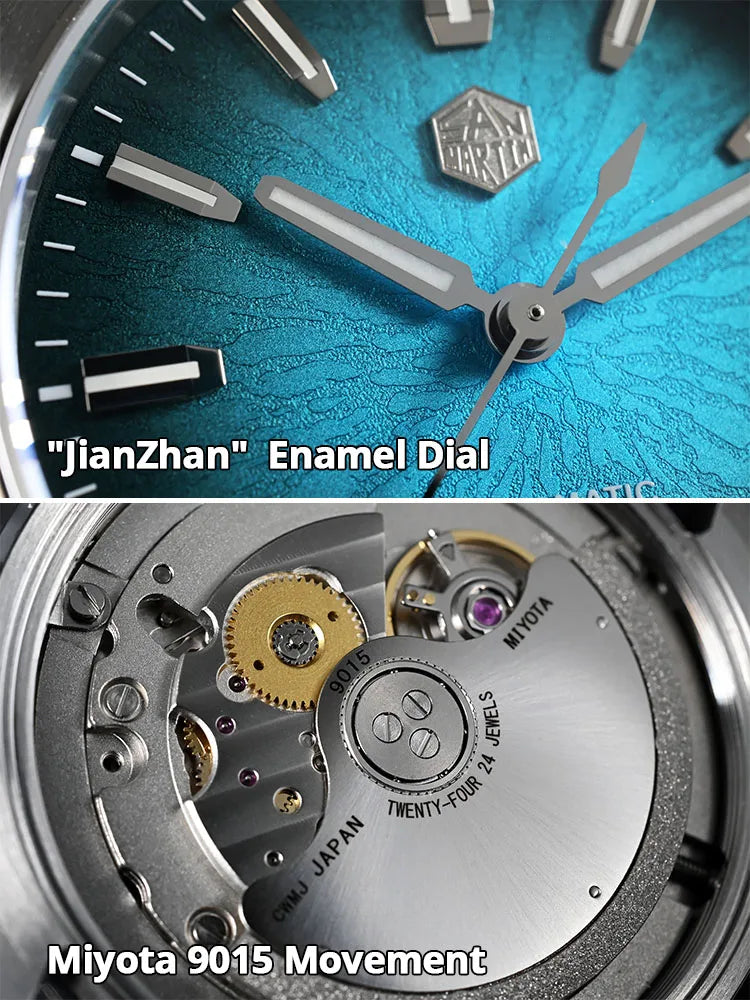 San Martin 36mm 39mm 42mm SN0144 JianZhan Gada Watch Miyota 9015 Original Design Chinese Dress Men Automatic Mechanical Watches - IFINDALL