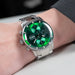 OBLVLO Men's Automatic Mechanical Watch Multi-Functional Stainless Steel Casual IM-MUT with Synthetic Sapphire Crystal Calendar - IFINDALL