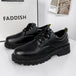 Men Leather Shoes British Business Men's Casual Fashion Shoes Thick Soles Comfort Business Shoes for Men - IFINDALL