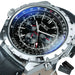 Jaragar Automatic Watch for Men Military Multifunction 3 Sub-Dials Sports Mechanical Watches Top Brand Luxury Leather Steel Band - IFINDALL