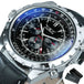 Jaragar Automatic Watch for Men Military Multifunction 3 Sub-Dials Sports Mechanical Watches Top Brand Luxury Leather Steel Band - IFINDALL