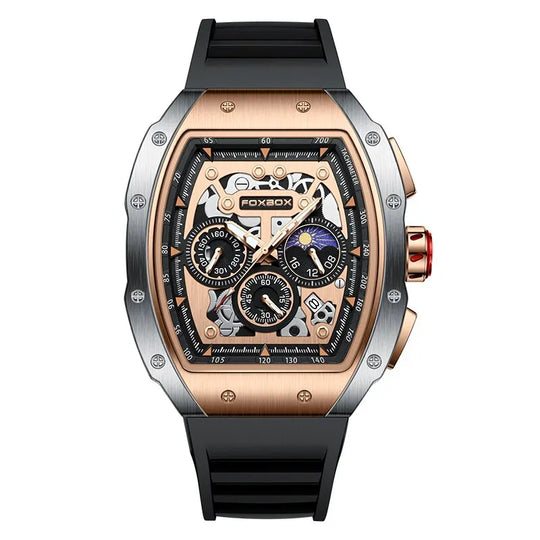2024 New Sports Watch Men Top Brand Luxury Mens Watches Business Waterproof Military Quartz Chronograph Wristwatch Montre Homme - IFINDALL