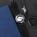 3PCS Set Fashion Mens Bracelet Necklace Watches Men Business Quartz Wrist Watch Classic Male Casual Leather Watch Reloj Hombre - IFINDALL