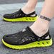 Men's Casual Sandals Breathable Comfortable Versatile Men's Slippers Fashionable Trendy Non Slip Flat Shoes for Men Slippers - IFINDALL