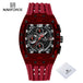 New NAVIFORCE Men's Quartz Multifunction Watches Fashion Sports Chronograph 5ATM Waterproof Silicone Band Casual Man Wrist Watch - IFINDALL