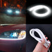 2 PCS DRL Car Flexible LED Daytime Running Lights Turn Signal Lamp Headlight Waterproof 60cm White 6000K DC 12V - IFINDALL