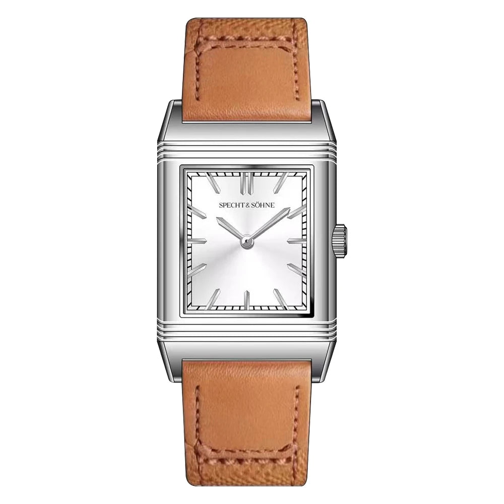Specht & Söhne 2025 New fashion Square Watch For Men Ronda Movt Sports Watches Stainless Steel Sapphire Crystal 50M Waterproof - IFINDALL