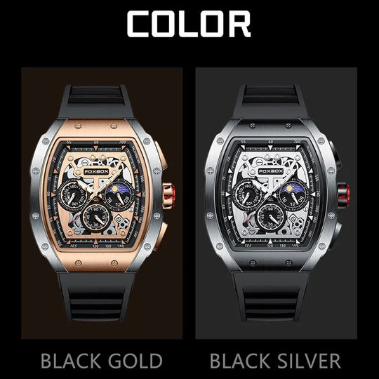 2024 New Sports Watch Men Top Brand Luxury Mens Watches Business Waterproof Military Quartz Chronograph Wristwatch Montre Homme - IFINDALL