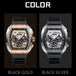 2024 New Sports Watch Men Top Brand Luxury Mens Watches Business Waterproof Military Quartz Chronograph Wristwatch Montre Homme - IFINDALL