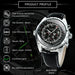 Jaragar Automatic Watch for Men Military Multifunction 3 Sub-Dials Sports Mechanical Watches Top Brand Luxury Leather Steel Band - IFINDALL