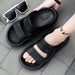 2025 Fashion Men Outdoor Sandals Slippers Beach Comfortable Slides Clogs Men Casual Shoes Garden Shoes Men Beach Slippers - IFINDALL