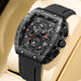 2025 New VA VA VOOM Top Brand Men Watches Luxury Square Sports Quartz Watch Waterproof Multifunctional Chronograph Watch for Men - IFINDALL