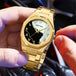 Fashion Watches Men's Watch reloj hombre BESTWIN Creative Dial Gold Shell Face Business watches for men relogios masculino - IFINDALL