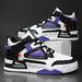 Men's sports shoes high-top four seasons outdoor casual breathable running shoes thick bottom fashion non-slip sneakers - IFINDALL