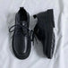 Casual leather shoes men's new business leather shoes British style student thick soled suit men's versatile trendy shoes - IFINDALL