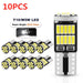 2/10pcs LED T10 W5W 194 501 LED Canbus No Error Car Interior Light T10 26 SMD 4014 Chip Pure White Instrument Lights Bulb Lamp - IFINDALL