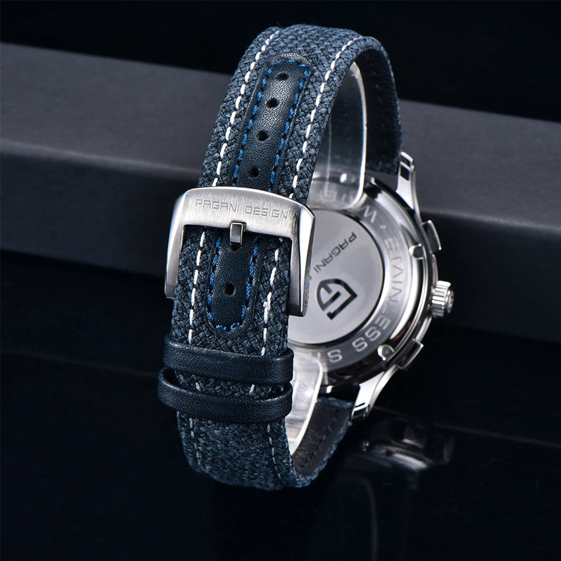 New PAGANI DESIGN 40MM Multifunctional Men's Quartz Watch Luxury Sapphire Glass AR Coated Chronograph Men's Watch - IFINDALL