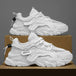 Men's Shoe Breathable Thick Soled Casual Sneakers Outdoor Running Four Seasons New Tennis Men Soft Soles Comfort Male Sneakers - IFINDALL