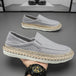 Fashion Fisherman's Slip-on Cloth Shoes Men Loafers Summer Slippers Flats Lazy Shoes Size 39-44 - IFINDALL