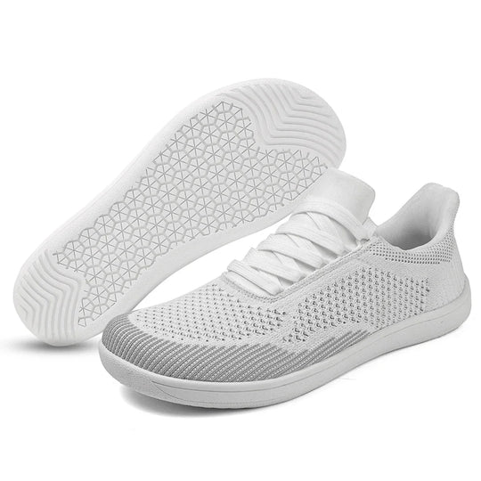 Minimalist Barefoot Shoes Breathable Wide Toe Cross Trainer Hands Free Walking Sneakers Lightweight Trekking Shoes for Men Women - IFINDALL