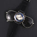 3PCS Set Fashion Mens Bracelet Necklace Watches Men Business Quartz Wrist Watch Classic Male Casual Leather Watch Reloj Hombre - IFINDALL