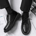 Men Business Shoes Spring Autumn New Formal Leather Shoes Casual Fashion Sports Shoes Social Elegance Trendy Flat Shoes Zapatos - IFINDALL