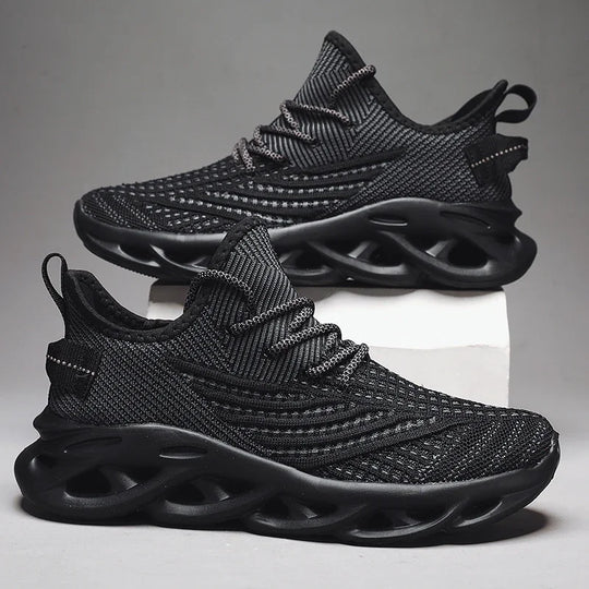 Men's Slip-On Shoes Shock Absorption Non-Slip Running Shoes for All Seasons Outdoor Workout Mesh Casual Shoe Zapatillas Hombre - IFINDALL