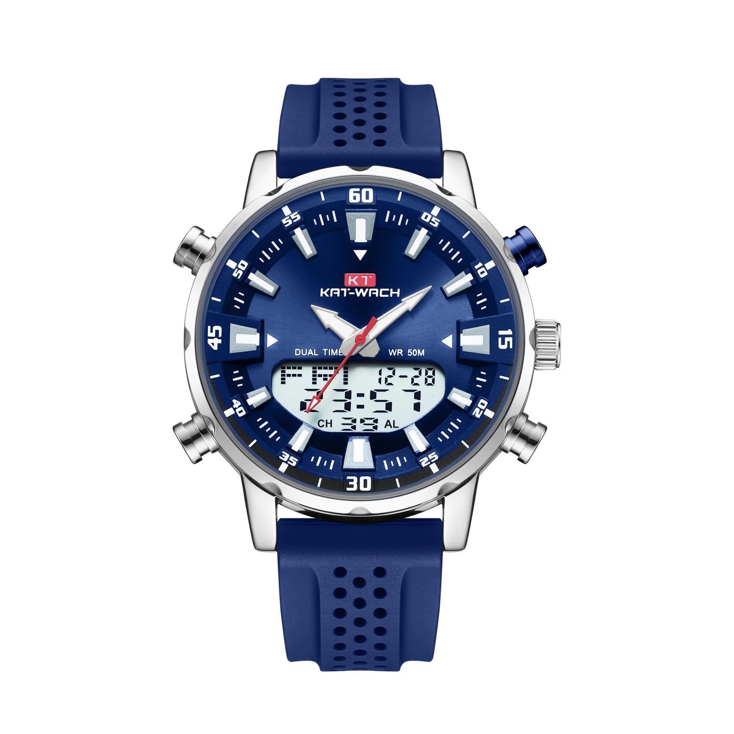 kat-wach Men's quartz watches original waterproof  high quality  automatic male timepiece black watch gifts for dad watches men - IFINDALL