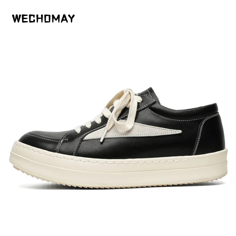 Man Casual Shoes Brand Classic Comfortable Fashion Versatile 2025 Men Leather Shoes - IFINDALL