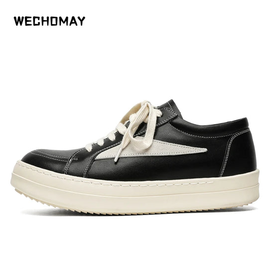Man Casual Shoes Brand Classic Comfortable Fashion Versatile 2025 Men Leather Shoes - IFINDALL