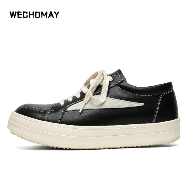Man Casual Shoes Brand Classic Comfortable Fashion Versatile 2025 Men Leather Shoes - IFINDALL