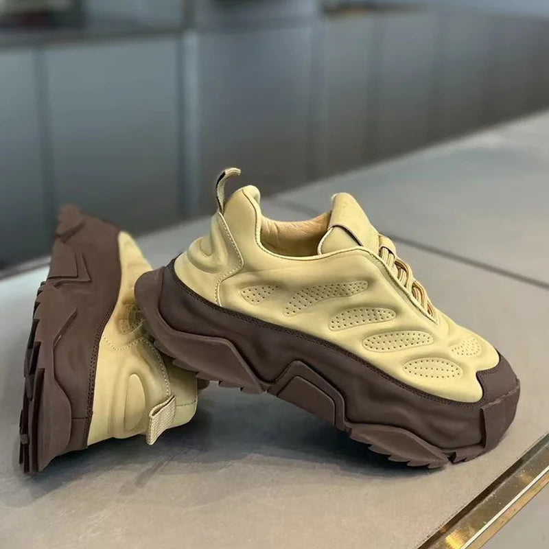 CYYTL Men Sneakers Platform Outdoor Shoes Casual Tennis Fashion Running Sports Hiking Designer Luxury Skateboard Leather Loafers - IFINDALL