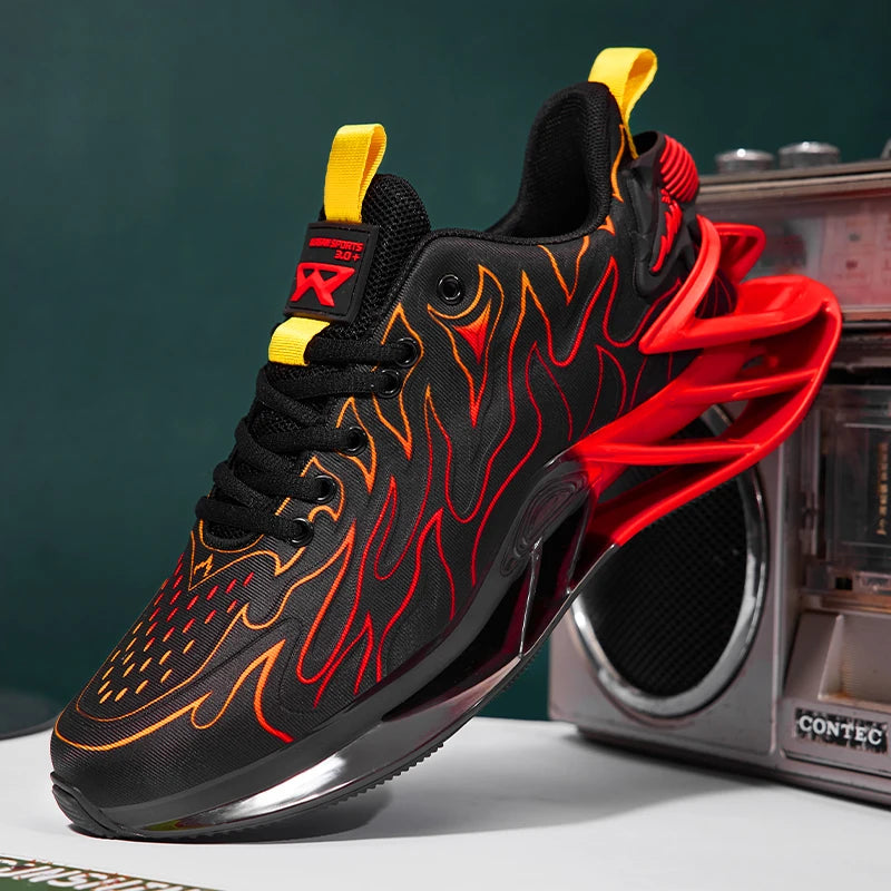 Men shoes Sneakers Male Luxury shoes Mens trend casual Shoes Trainer Race Breathable Shoes tenagers fashion blade running shoes - IFINDALL