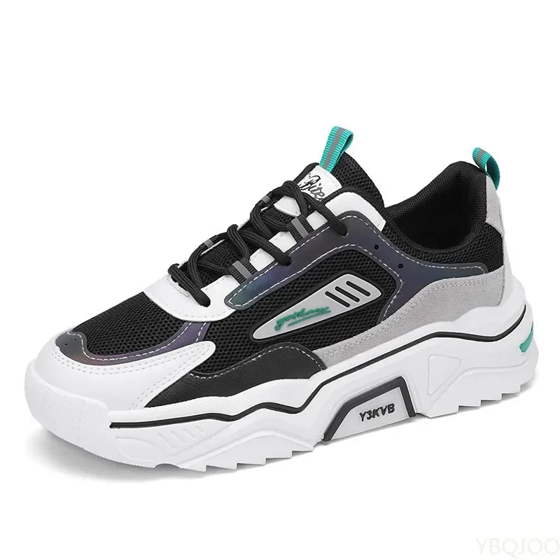 designer shoes men New Style Summer Breathable Wild Mesh Sports Casual Youth Increase Old Fashion Men's Shoes  sneakers - IFINDALL