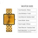 MISSFOX Brand Wristwatch Minimalist Fashion Quartz Watches Classic Design Square Dial Waterproof Stainless Steel Watch For Gift - IFINDALL
