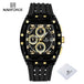 New NAVIFORCE Men's Quartz Multifunction Watches Fashion Sports Chronograph 5ATM Waterproof Silicone Band Casual Man Wrist Watch - IFINDALL