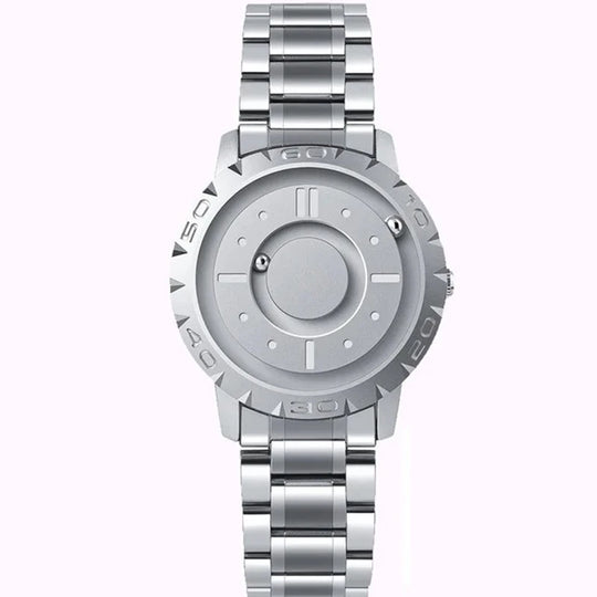 Fashion Magnetic Ball Quartz Watch Men Luxury Sport Waterproof EUTOUR Mens Watch Stainless Steel Male Clock Men Wristwatch 2024 - IFINDALL