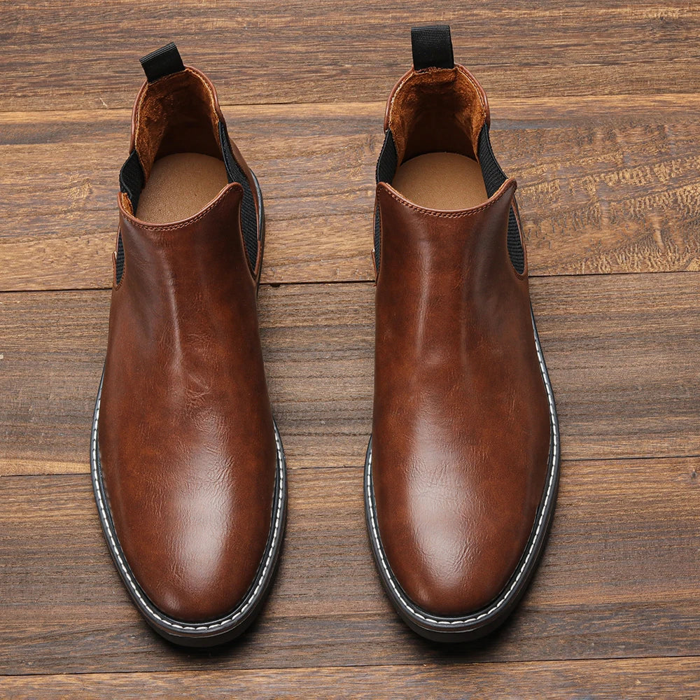 Boots Men Brand Top Quality 2025 Classic Comfortable Fashion Casual Ankle Boots - IFINDALL