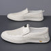 Men Casual Summer Footwear Breathable Mens Leisure Walk Loafers Genuine Leather Moccasins Hollow Out Slip on Male Driving Shoes - IFINDALL