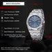 Luxury Brand 2025 Classic Design Business Men's Delicacy Mechanical Style Watch Sapphire Stainless Steel Waterproof 20Bar Date - IFINDALL
