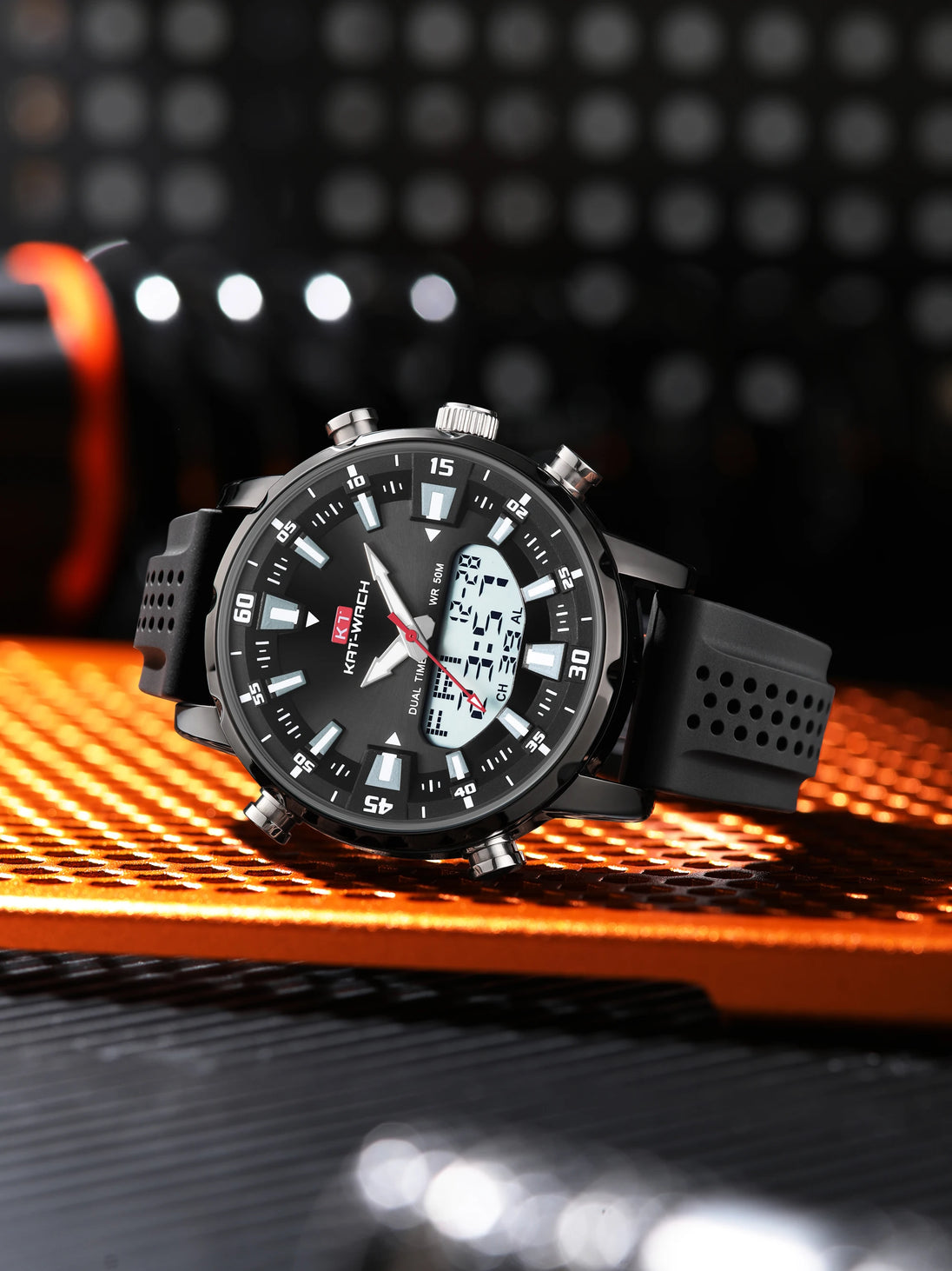 kat-wach Men's quartz watches original waterproof  high quality  automatic male timepiece black watch gifts for dad watches men - IFINDALL