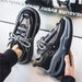 Men's sports and leisure thick soled height increasing shoes - IFINDALL
