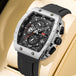 2025 New VA VA VOOM Top Brand Men Watches Luxury Square Sports Quartz Watch Waterproof Multifunctional Chronograph Watch for Men - IFINDALL