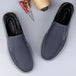 Genuine Leather Men Business Loafers Antiskid Casual Leather Walking Shoe Classic Flats Designer Outdoor Driving Minimalist Shoe - IFINDALL